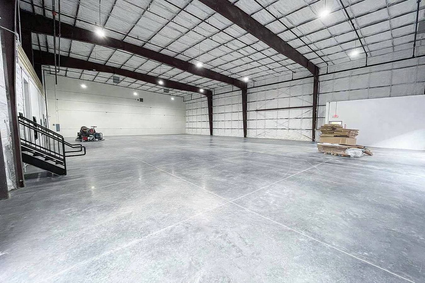 Concrete floor installation in Brockton, MA