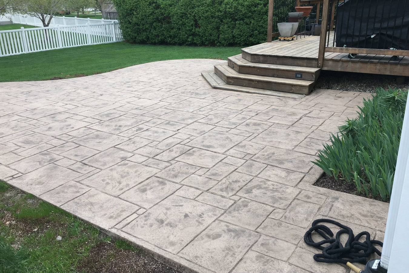 Decorative concrete in Brockton, MA