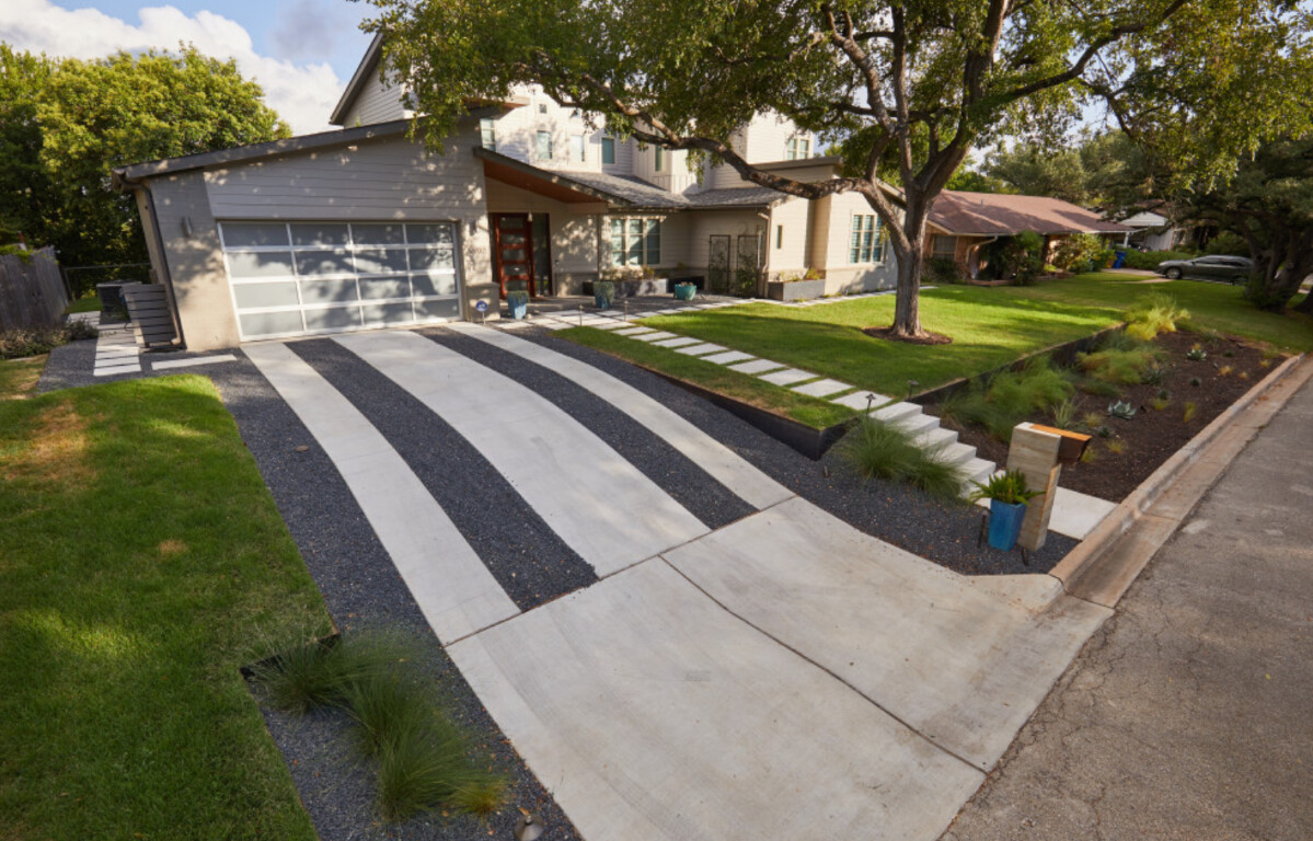 Concrete driveway installation in Brockton, MA
